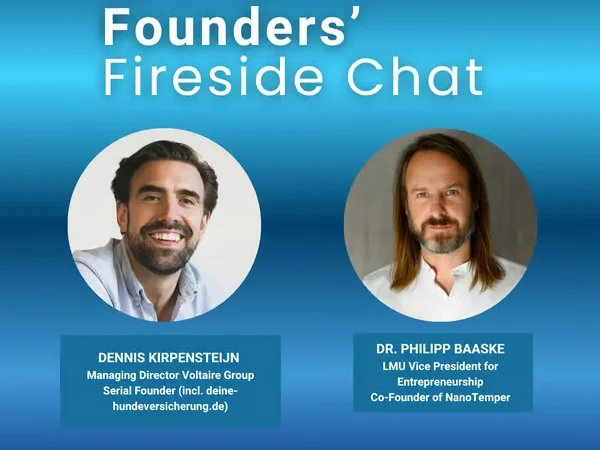 Founders Fireside Chat mit Dennis Kirpensteijn und Dr. Philipp Baaske